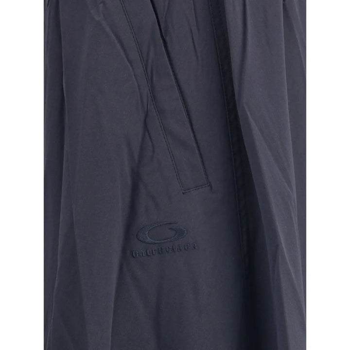 Balenciaga Blue Polyester Long Skirt