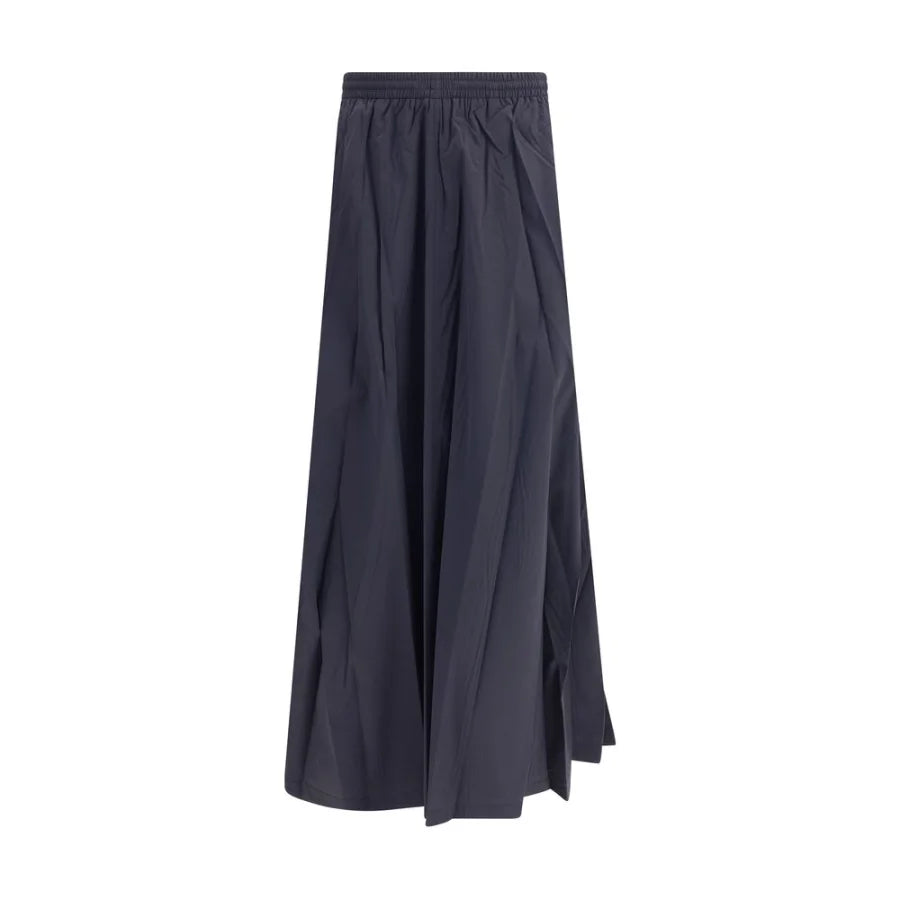 Balenciaga Blue Polyester Long Skirt