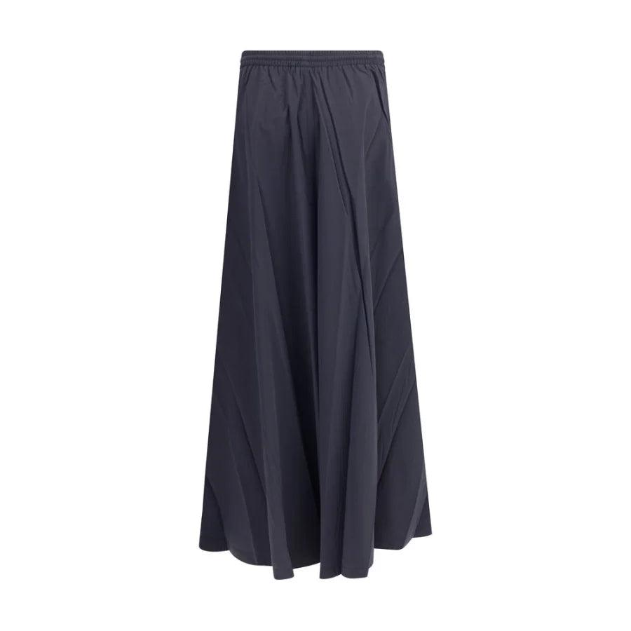 Balenciaga Blue Polyester Long Skirt