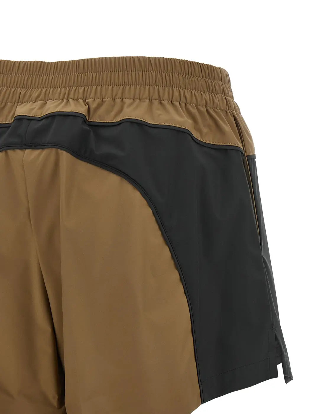 Balenciaga Brown Polyester Bermuda Shorts