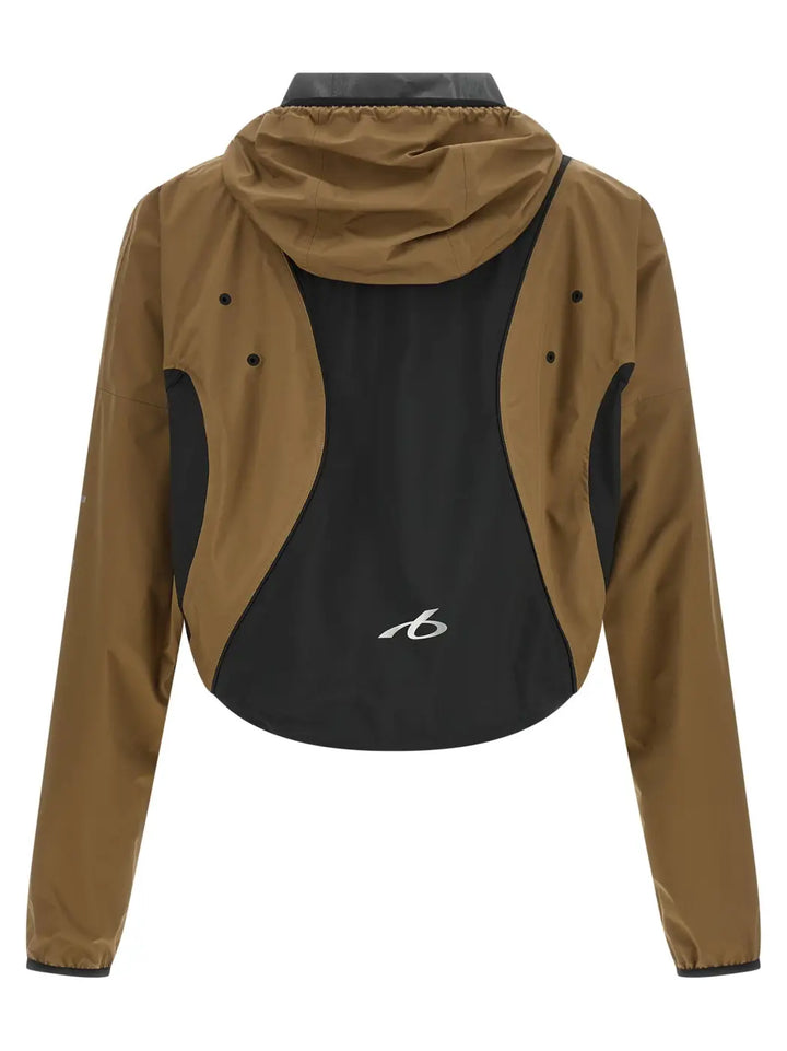 Balenciaga Brown Polyester Shell Jacket