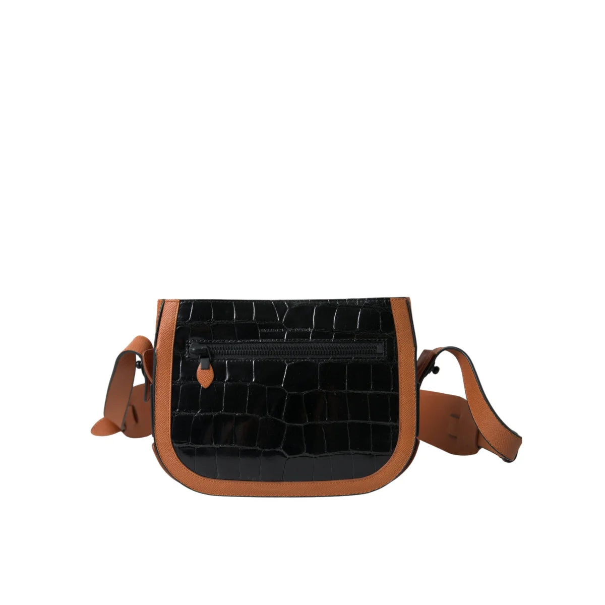 BALENCIAGA Exotic Crocodile Skin Leather Shoulder Camera Bag Balenciaga