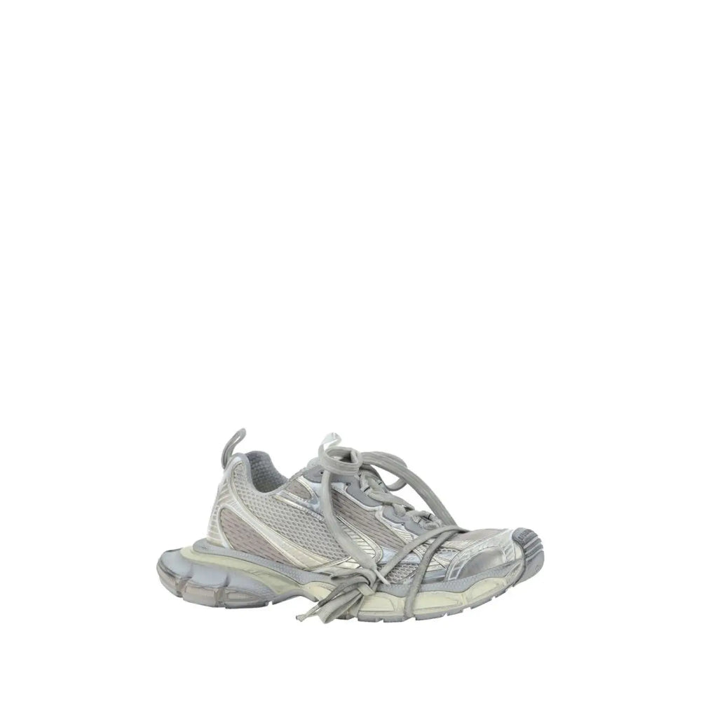 Balenciaga Gray Polyester Athletic Sneakers