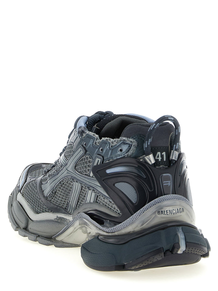 Balenciaga Gray Polyethylene Athletic Sneakers