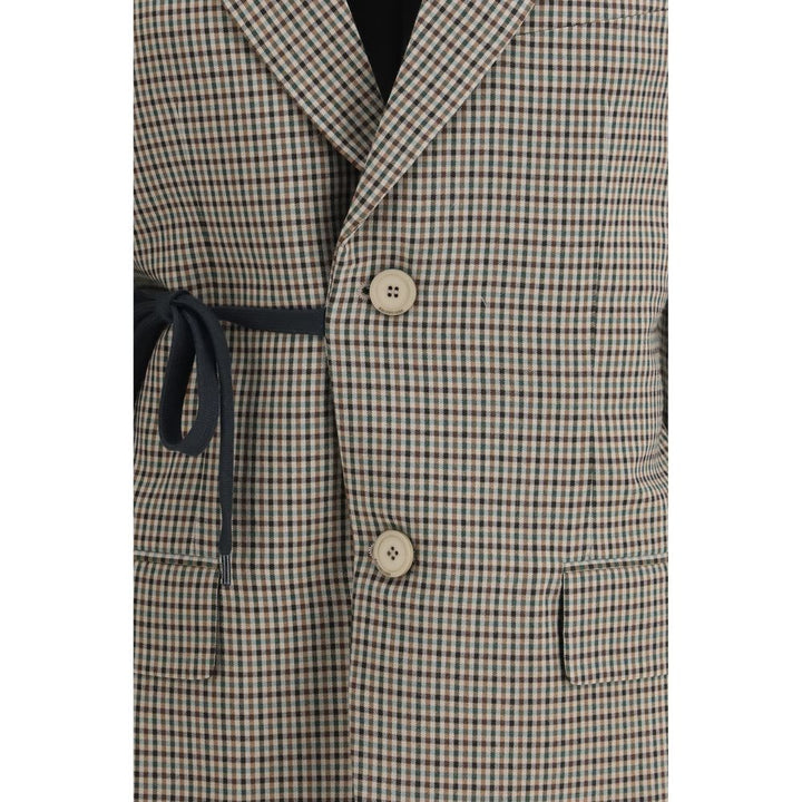 Balenciaga Coats &amp; Jackets - Multicolor Lyocell Coat