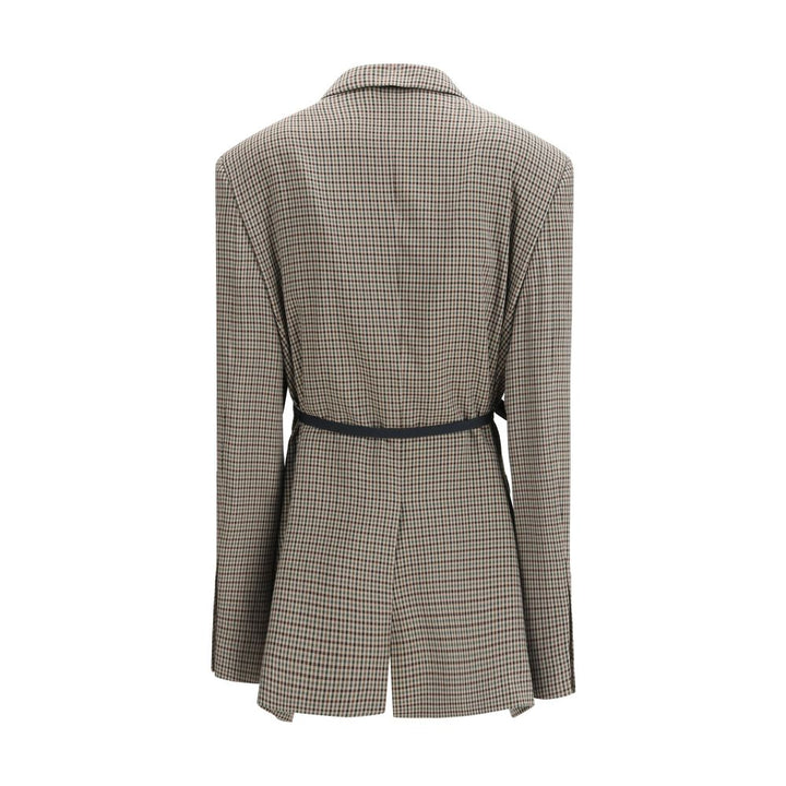 Balenciaga Coats &amp; Jackets - Multicolor Lyocell Coat