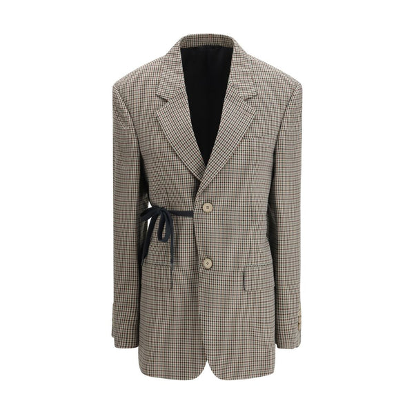 Balenciaga Coats & Jackets - Multicolor Lyocell Coat