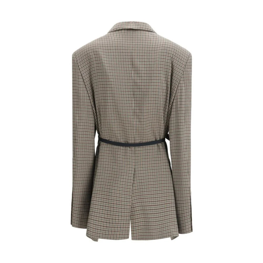 Balenciaga Multicolor Lyocell Coat