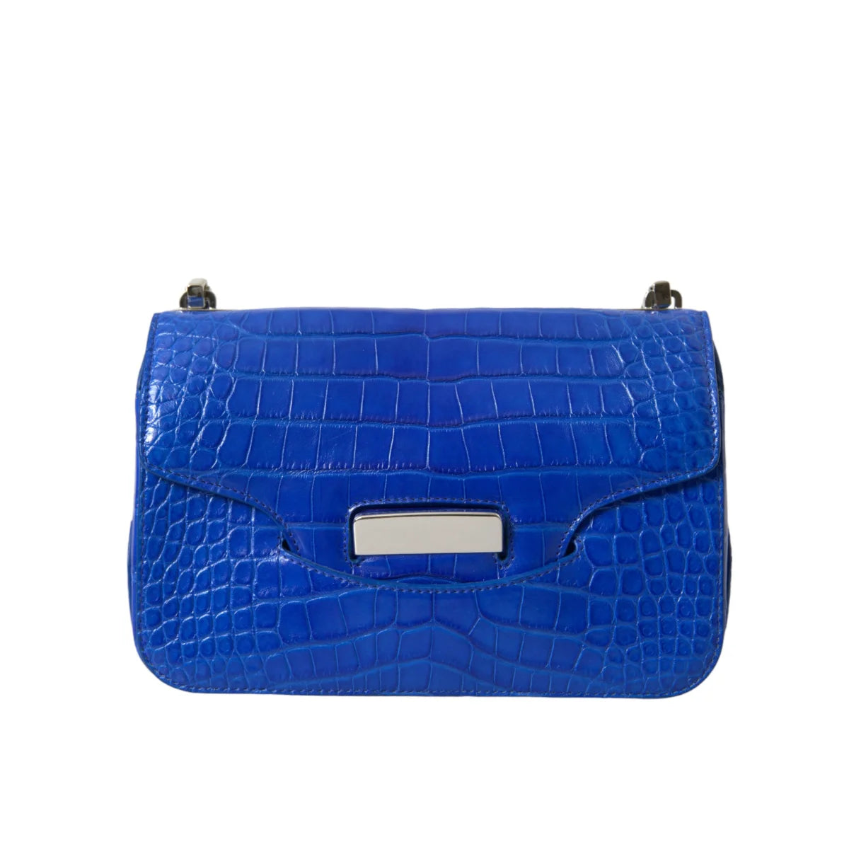 BALENCIAGA Neo Classic Alligator Skin Leather Mini Shoulder Bag Balenciaga
