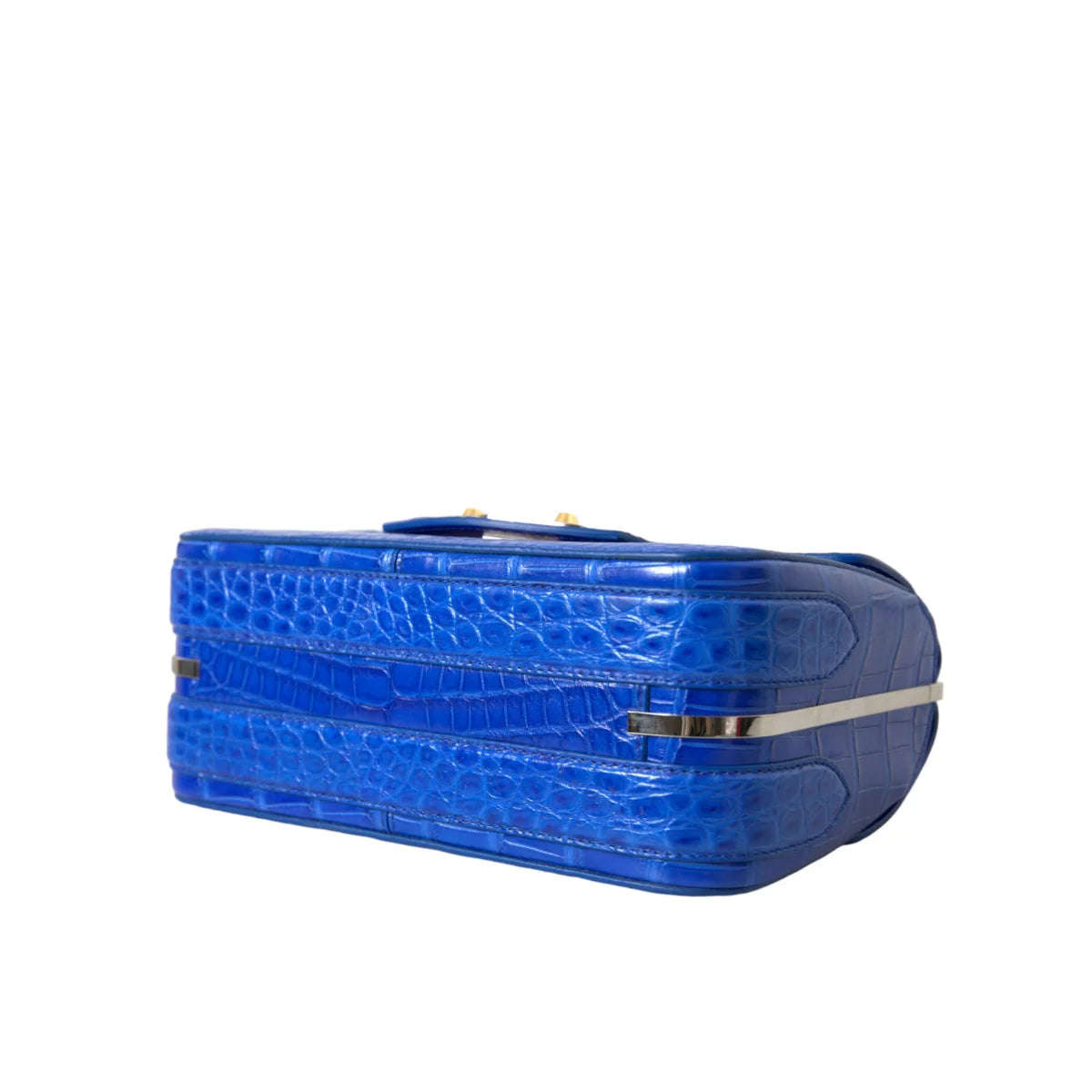 BALENCIAGA Neo Classic Alligator Skin Leather Mini Shoulder Bag Balenciaga