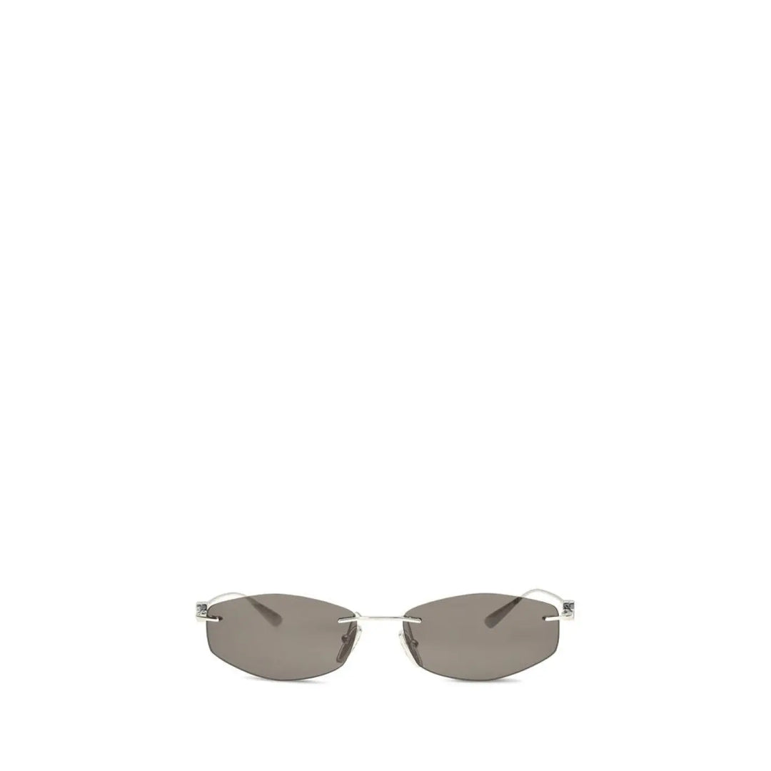 Balenciaga Silver Metal Sunglasses