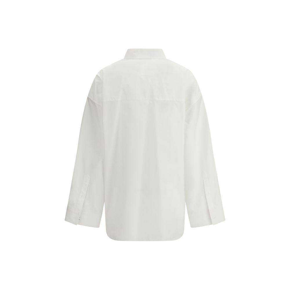 Balenciaga Shirts - White Cotton Dress Shirt