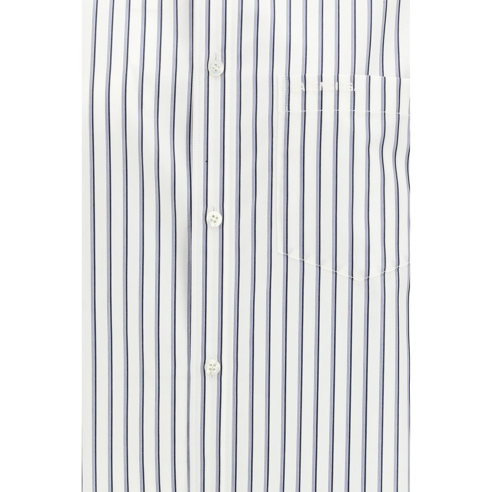 Balenciaga Shirts - White Cotton Shortsleeve Shirt