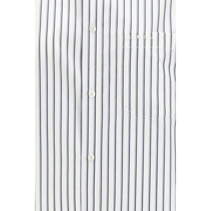 Balenciaga Shirts - White Cotton Shortsleeve Shirt