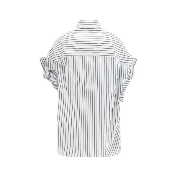 Balenciaga Shirts - White Cotton Shortsleeve Shirt