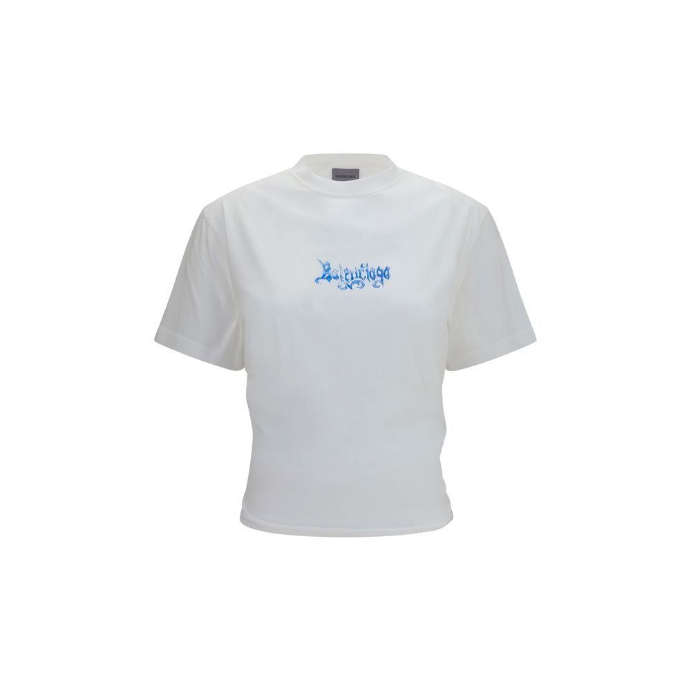 Balenciaga - White Cotton T-Shirt