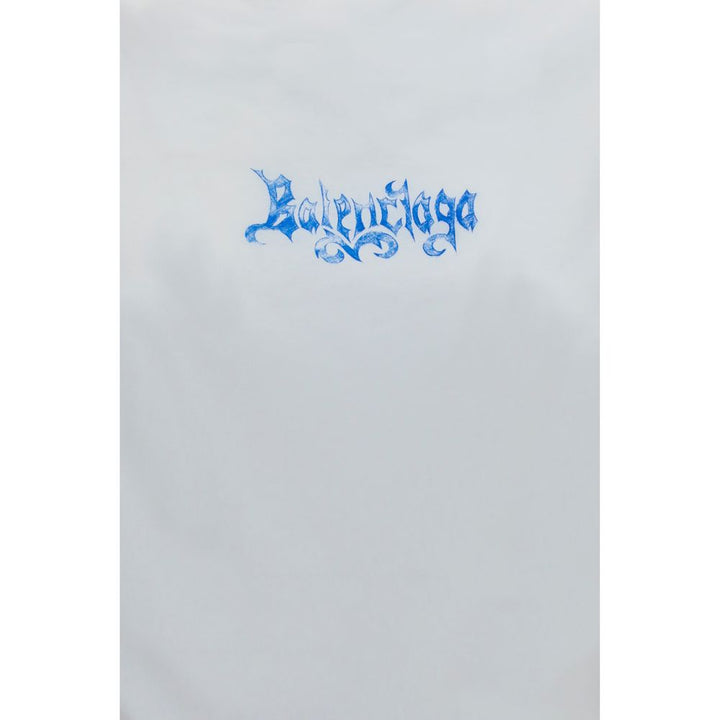 Balenciaga - White Cotton T-Shirt