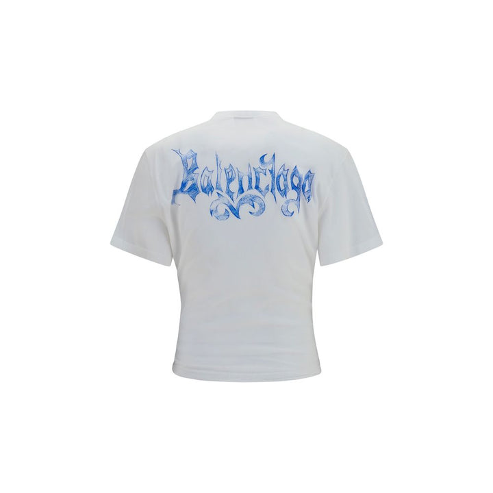 Balenciaga - White Cotton T-Shirt