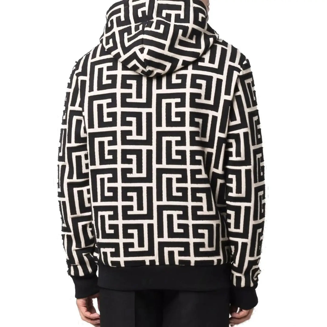Balmain Beige Cotton Sweatshirt