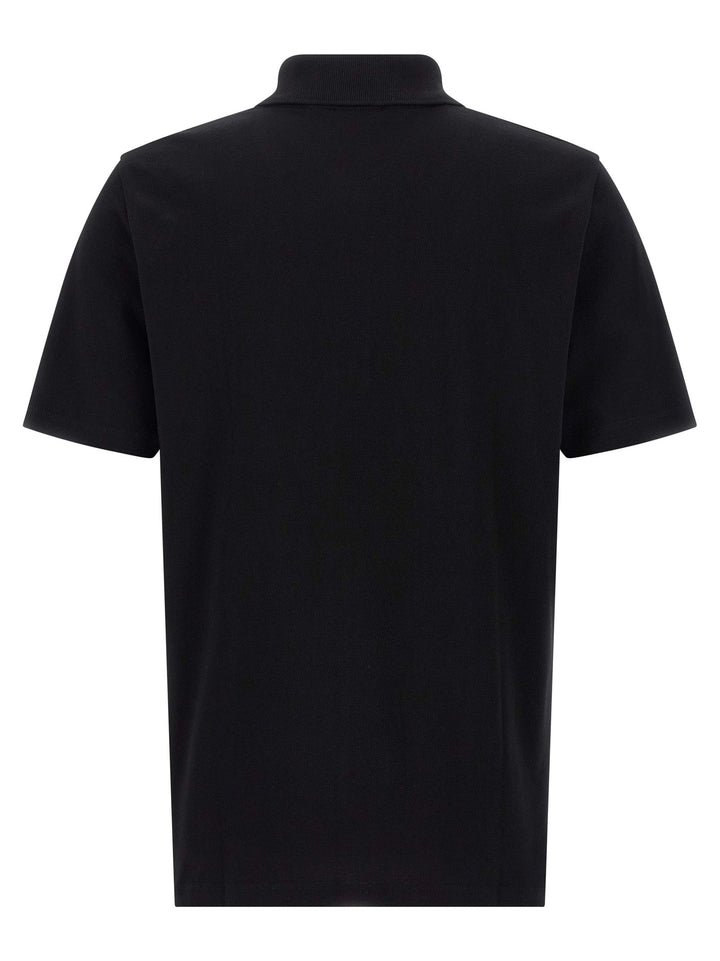 Balmain Bicolor Cotton Polo Shirt