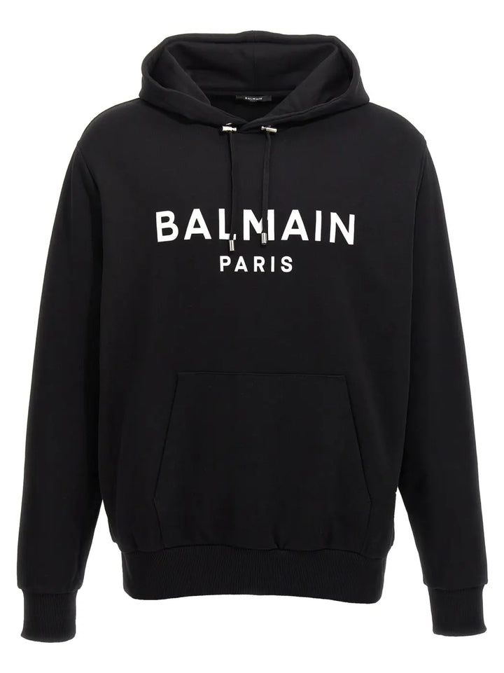 Balmain Bicolor Cotton Sweatshirt