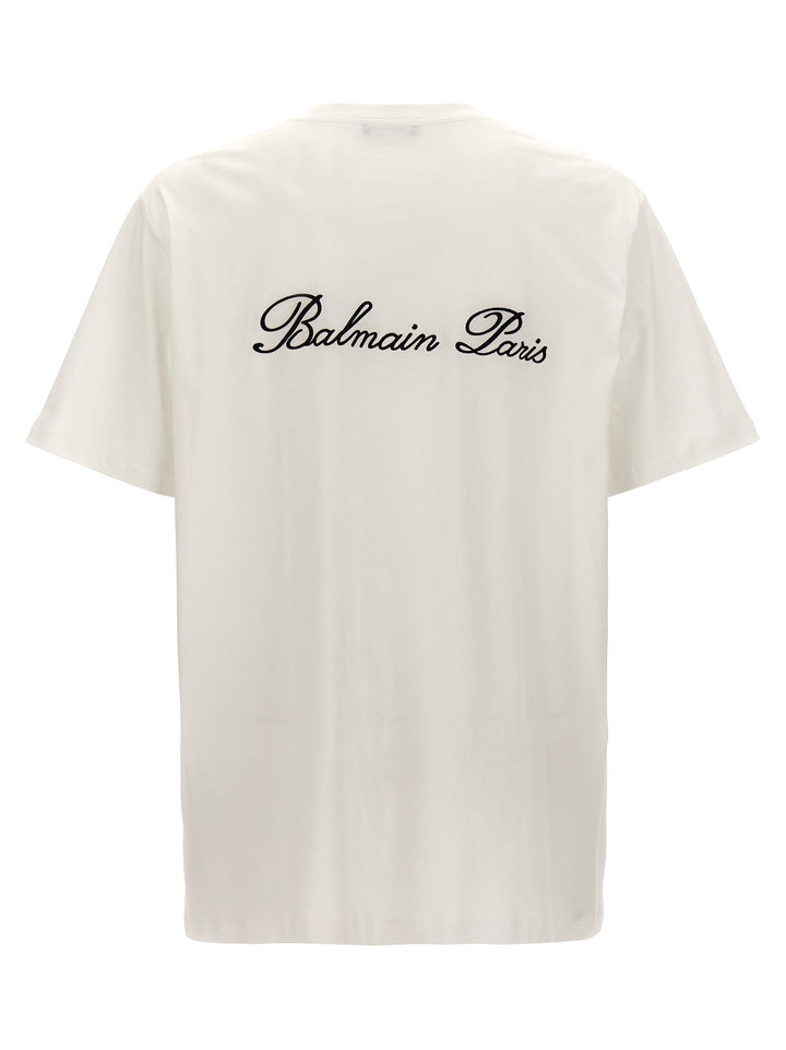 Balmain Bicolor Cotton T-shirt