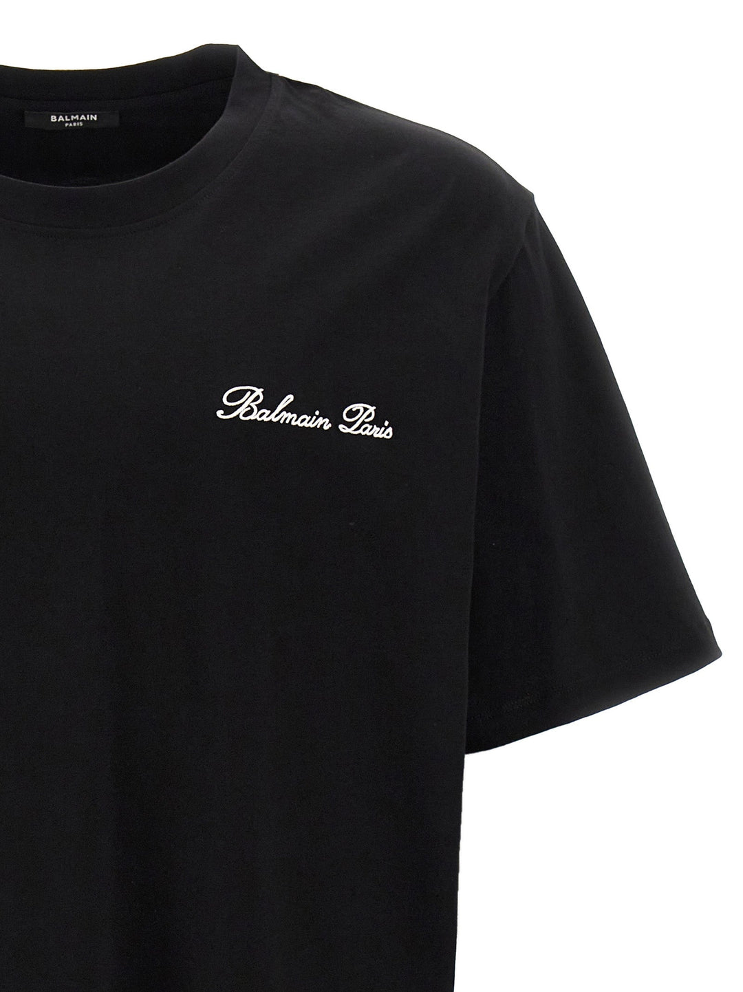 Balmain Bicolor Cotton T-shirt