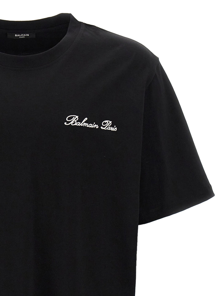 Balmain Bicolor Cotton T-shirt