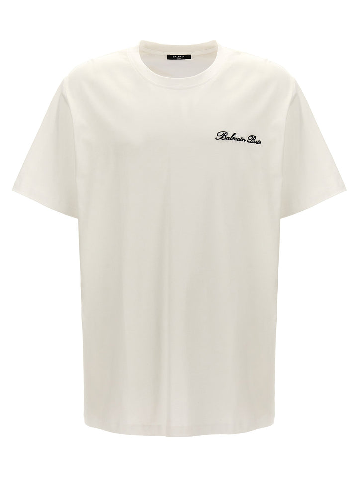 Balmain Bicolor Cotton T-shirt