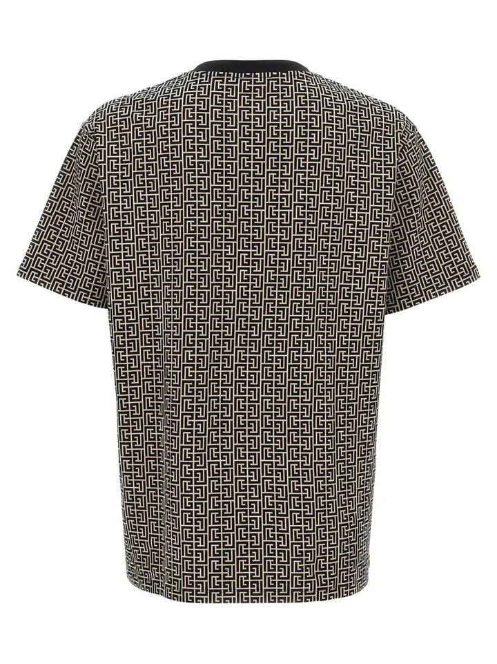 Balmain Bicolor Cotton T-shirt