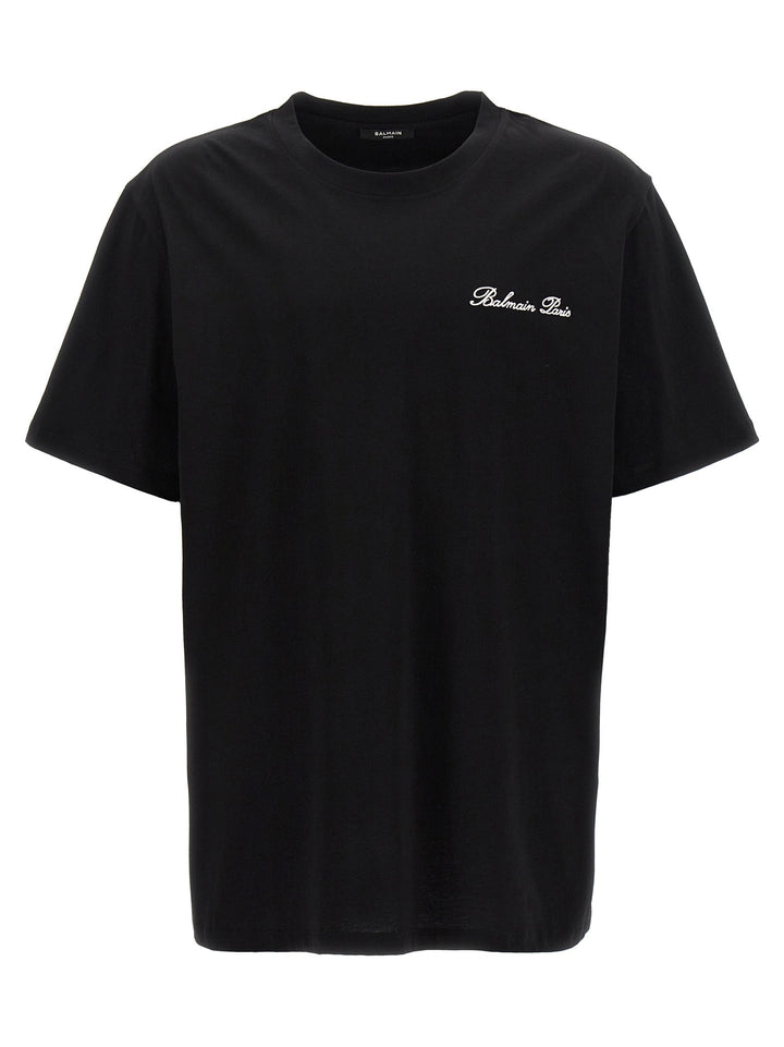Balmain Bicolor Cotton T-shirt