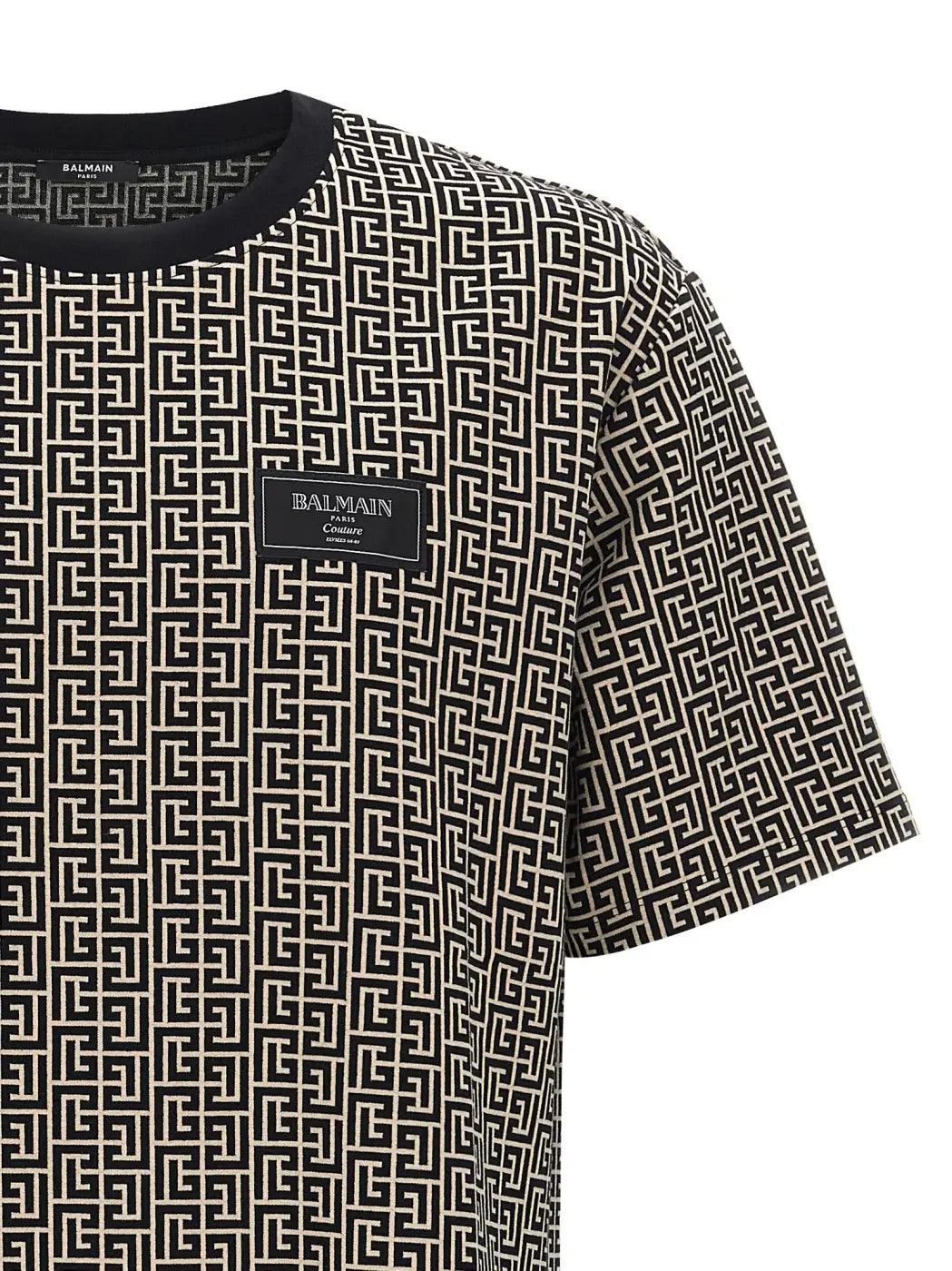 Balmain Bicolor Cotton T-shirt