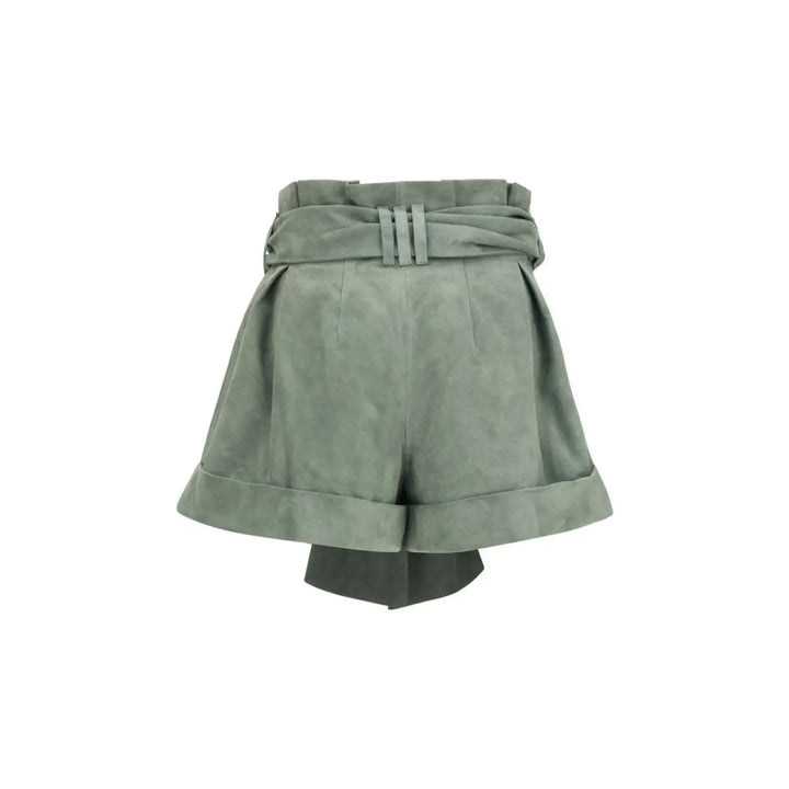 Balmain Bicolor Lamb Ovis Aries Bermuda Shorts
