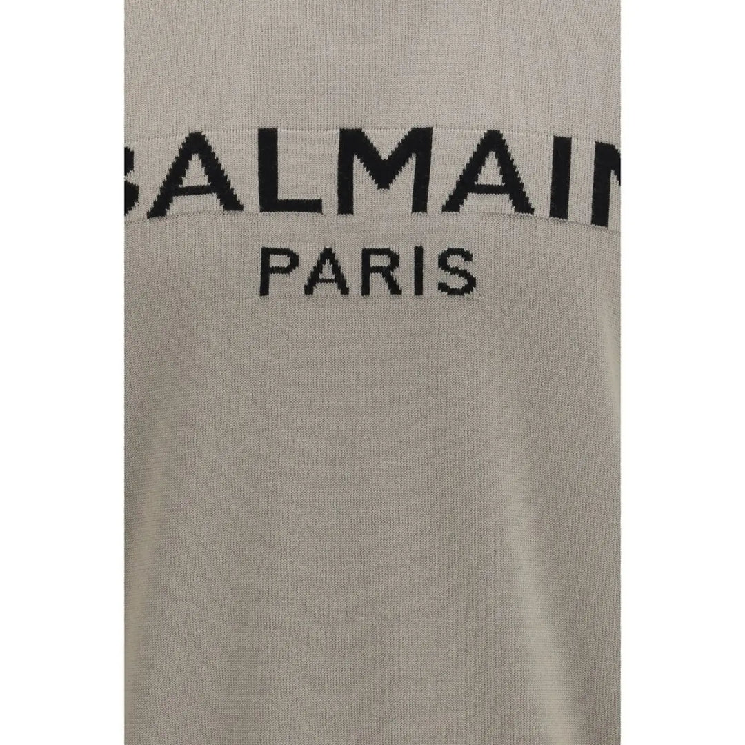Balmain Bicolor Wool Oves Aries Sweatshirt