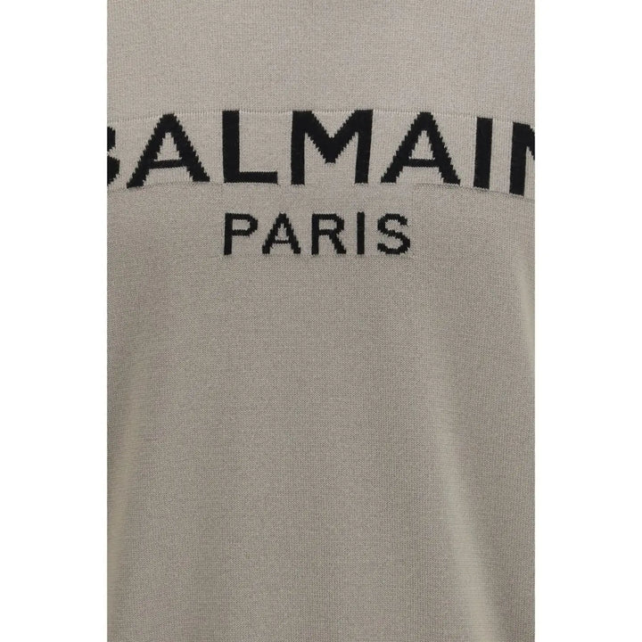Balmain Bicolor Wool Oves Aries Sweatshirt