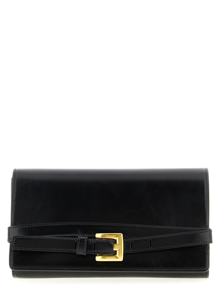 Balmain Black Calfskin Cardholder