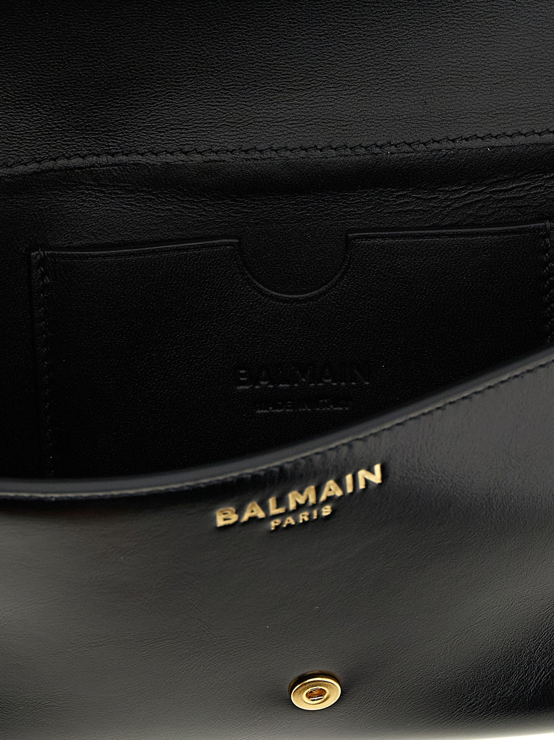 Balmain Black Calfskin Cardholder