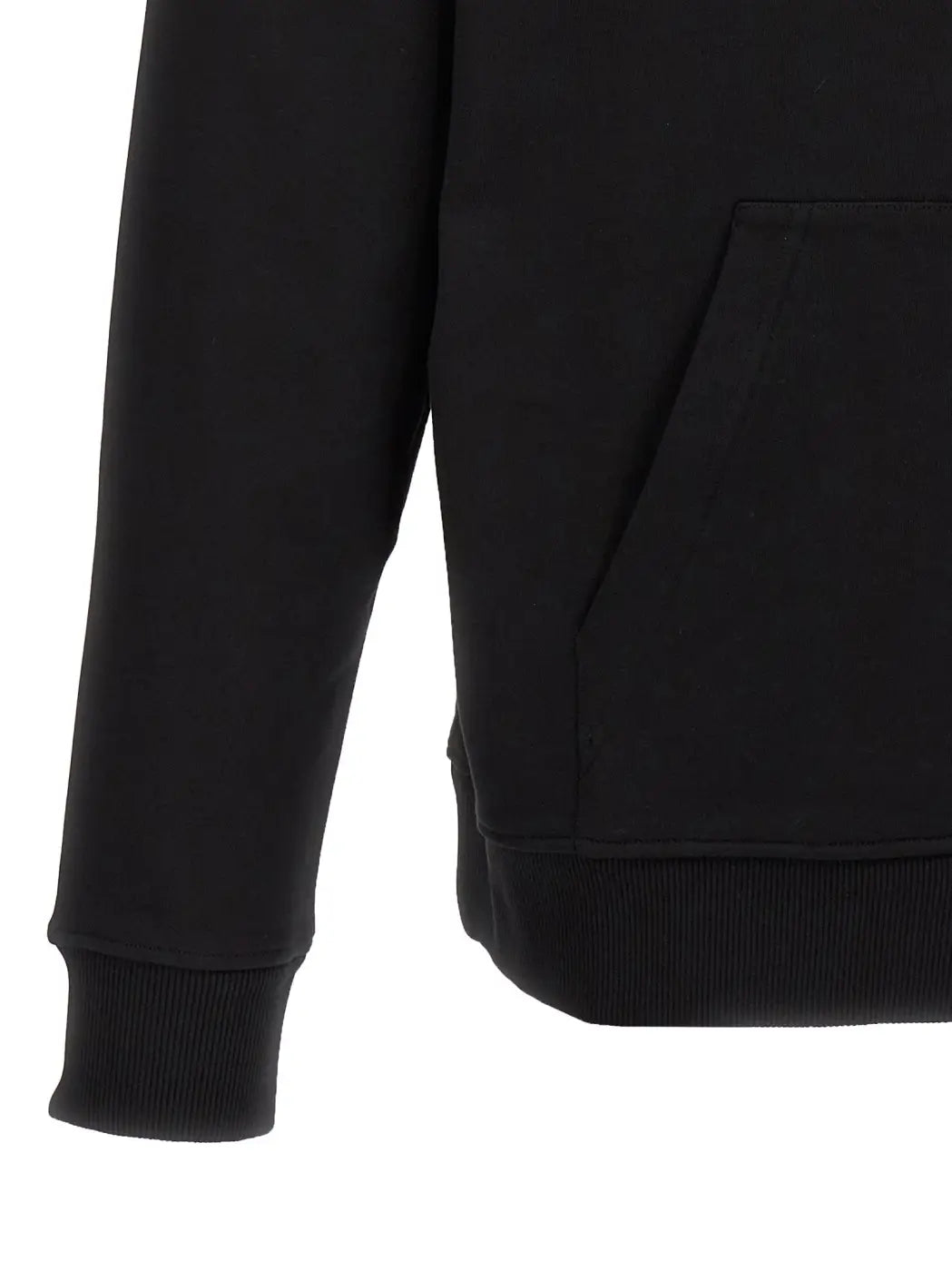 Balmain Black Cotton Sweatshirt