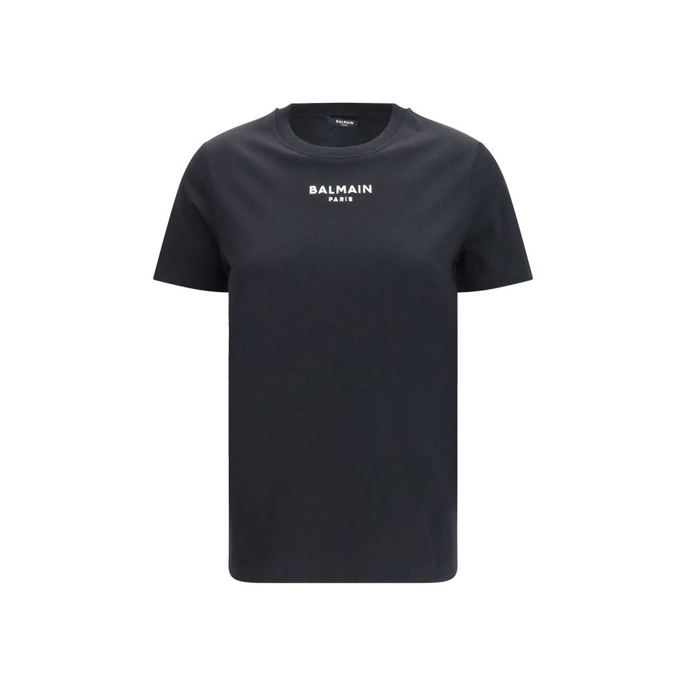 Balmain - Black Cotton T-Shirt