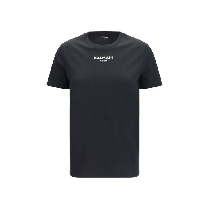 Balmain - Black Cotton T-Shirt