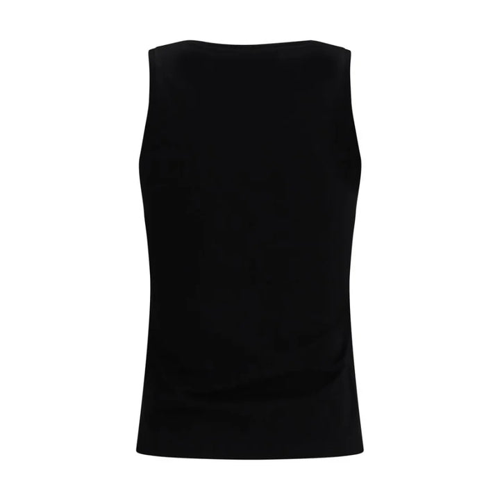 Balmain Black Cotton T-Shirt