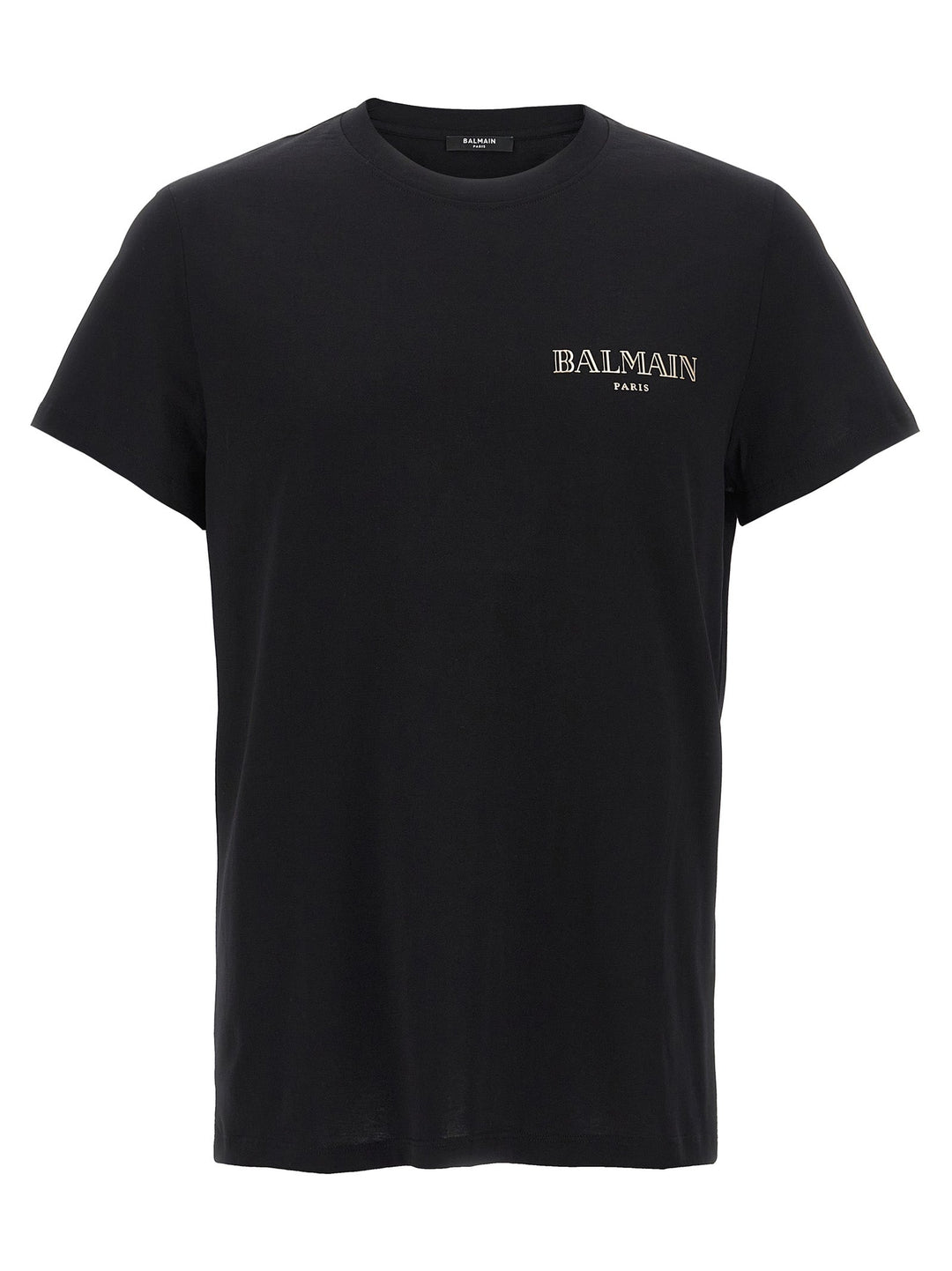 Balmain Black Organic Cotton T-shirt