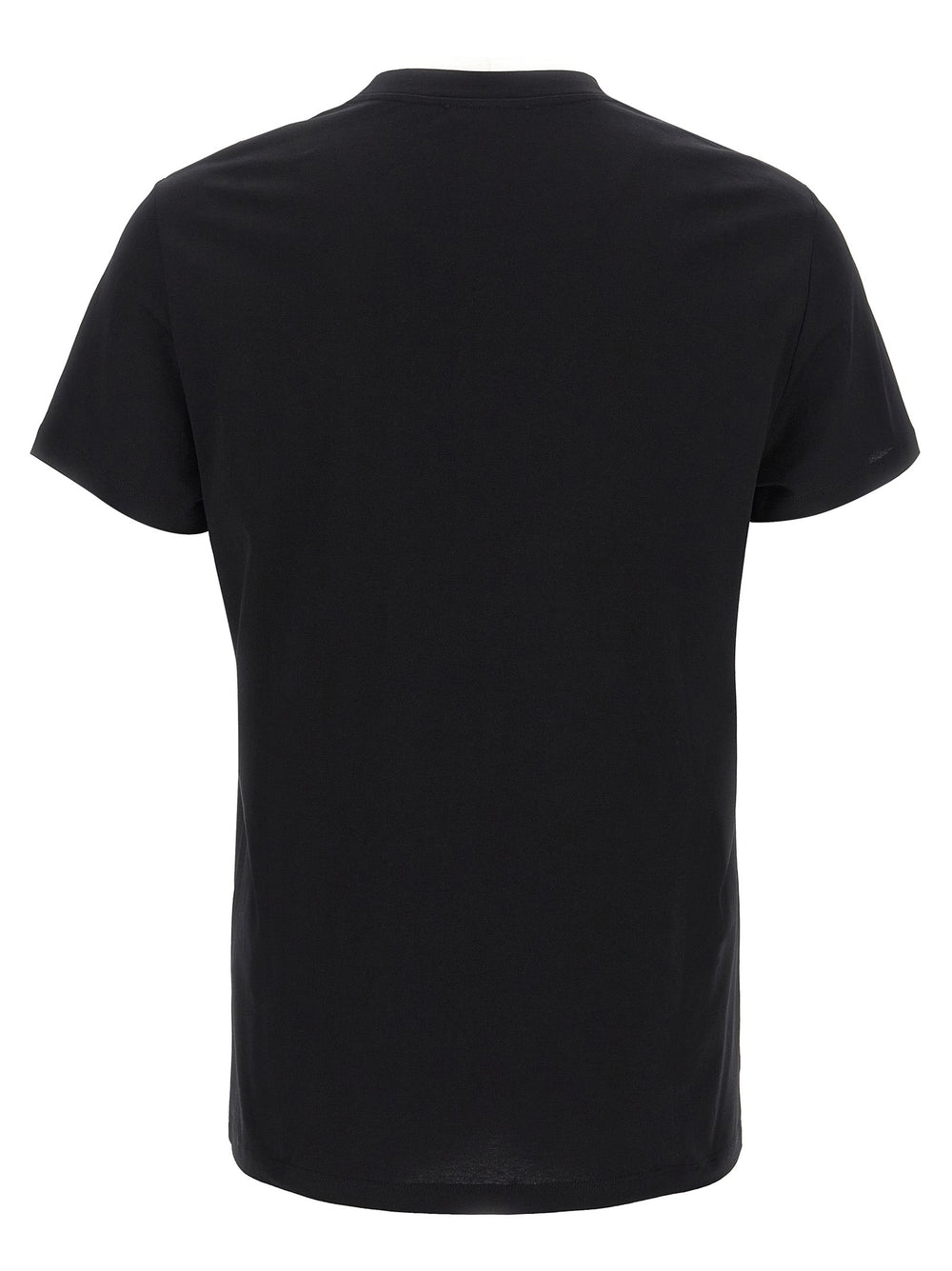 Balmain Black Organic Cotton T-shirt
