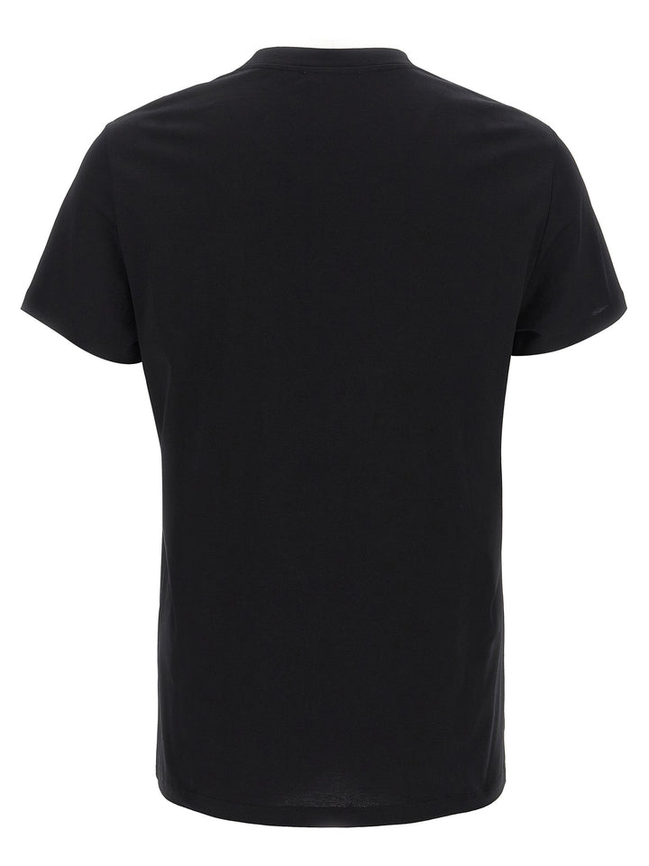 Balmain Black Organic Cotton T-shirt