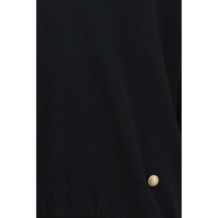 Balmain Black Wool Oves Aries Sweatshirt