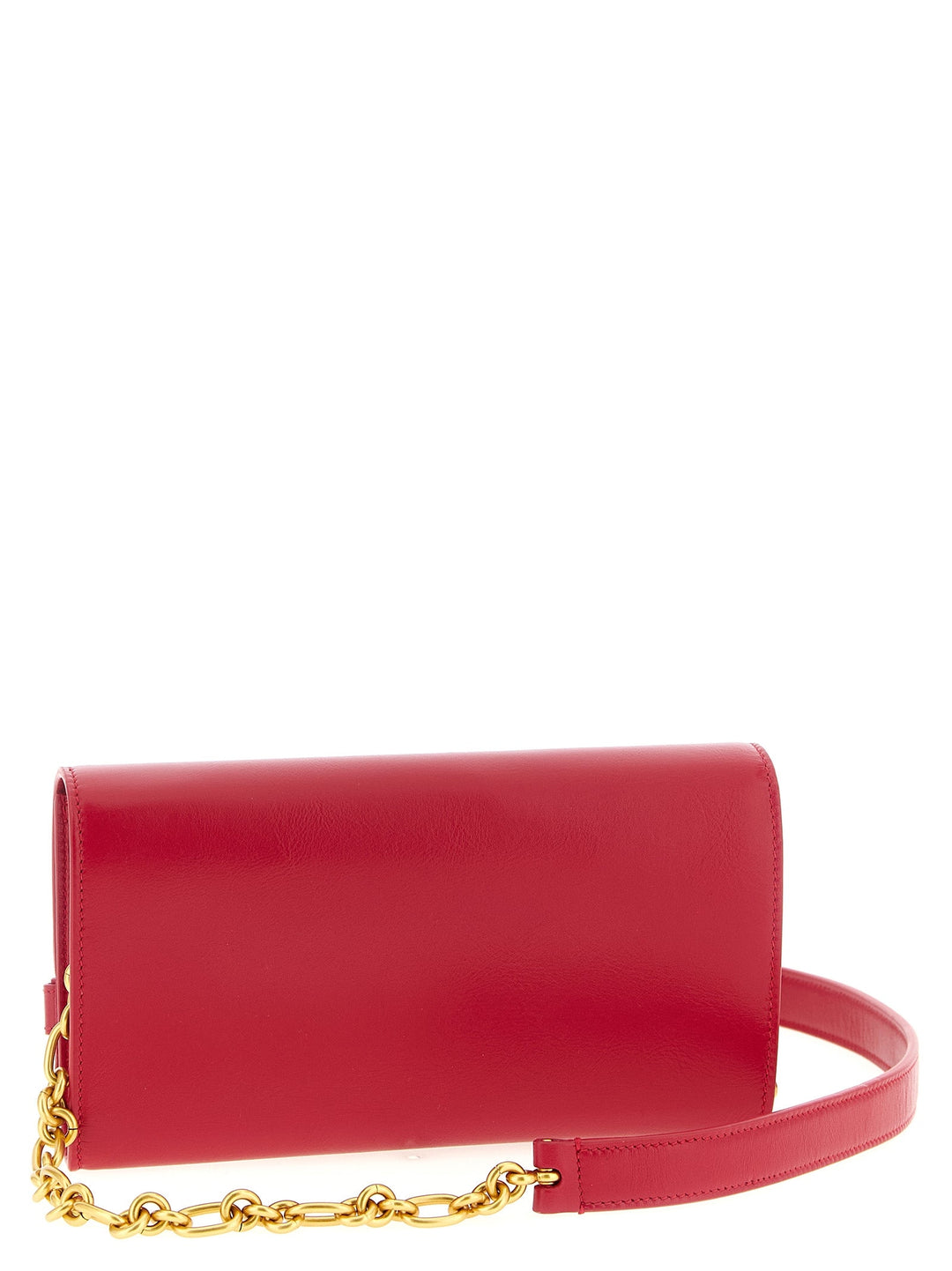 Balmain Fuchsia Calfskin Cardholder