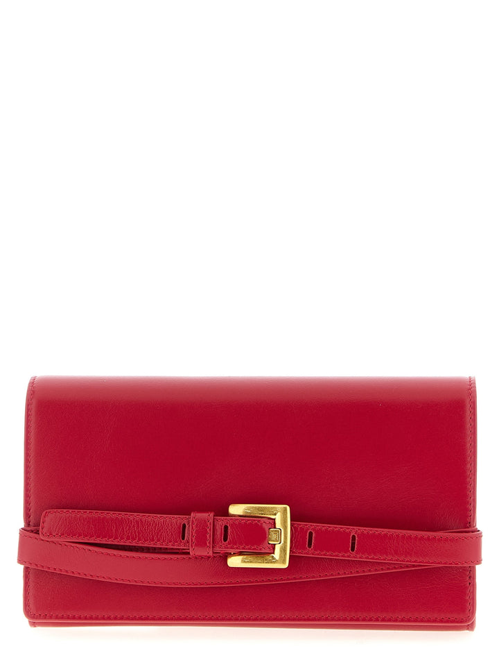 Balmain Fuchsia Calfskin Cardholder