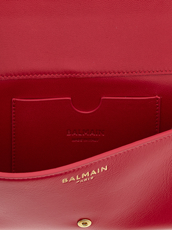 Balmain Fuchsia Calfskin Cardholder