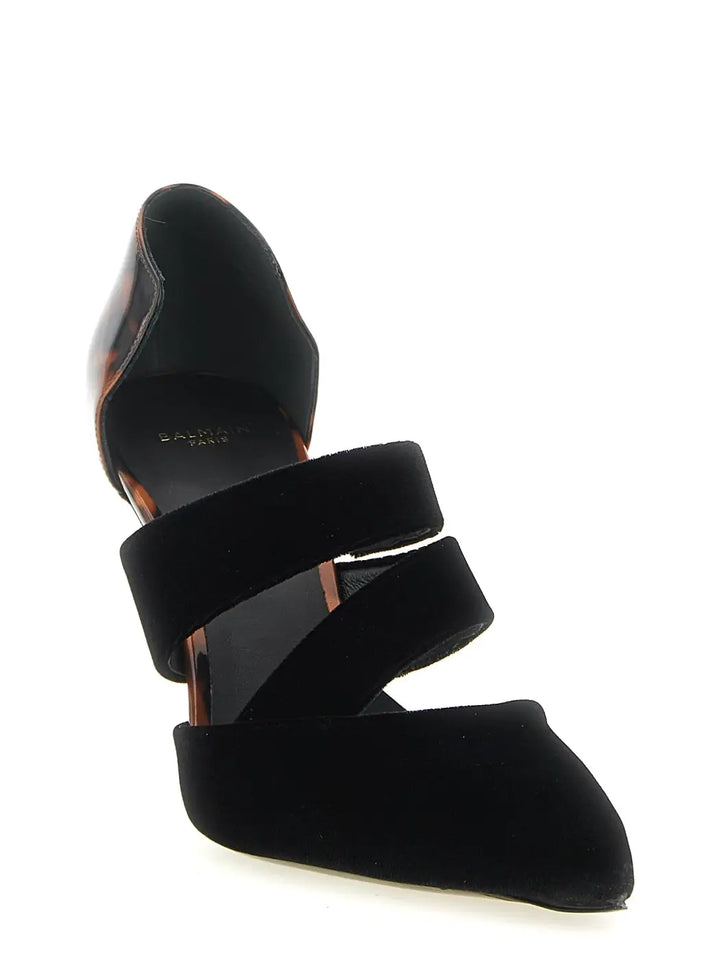 Balmain Multicolor Viscose High Heel Pumps