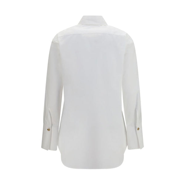 Balmain Shirts - White Cotton Dress Shirt